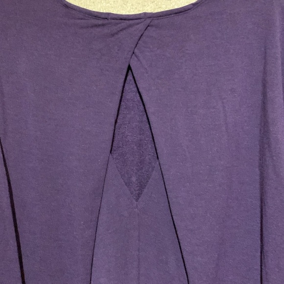 Threads 4 Thought Top Sweatshirt Sweater M Purple SOFT Stretch Modal Spandex - Picture 9 of 14